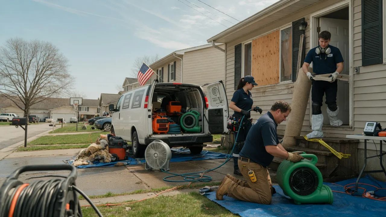Water Damage Restoration in Ridgeville, IN near me